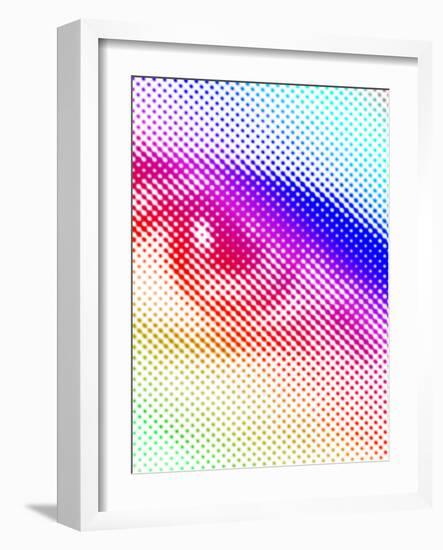 Biometric Eye Scan-Victor Habbick-Framed Photographic Print