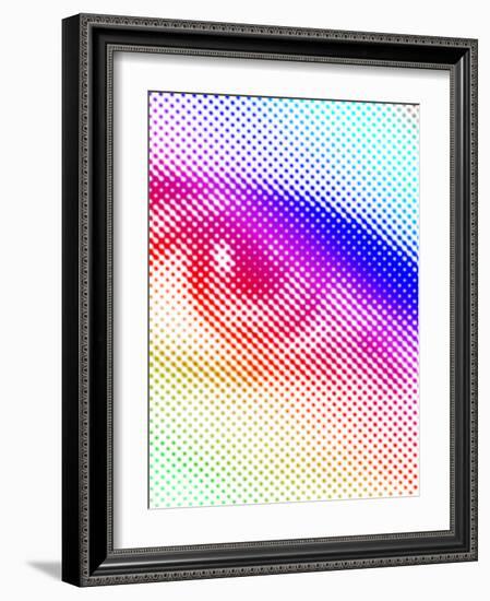 Biometric Eye Scan-Victor Habbick-Framed Photographic Print