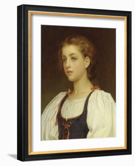 Biondina-Frederick Leighton-Framed Giclee Print