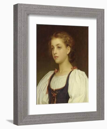 Biondina-Frederick Leighton-Framed Giclee Print