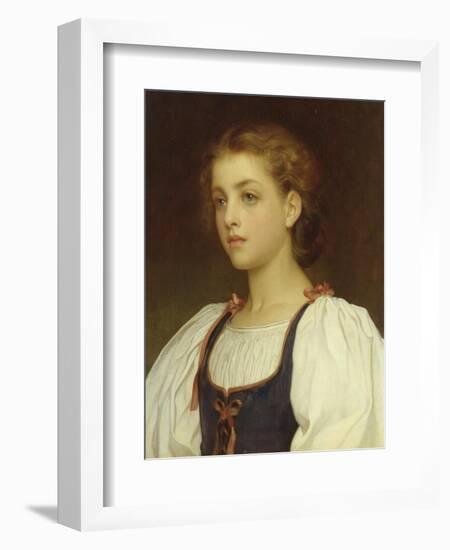 Biondina-Frederick Leighton-Framed Giclee Print