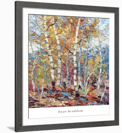 Birch Colors 1-Dean Bradshaw-Framed Art Print