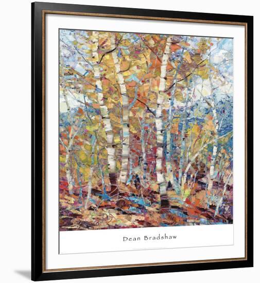 Birch Colors 1-Dean Bradshaw-Framed Art Print