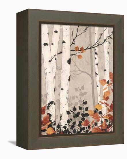 Birch Damask-Melissa Pluch-Framed Stretched Canvas