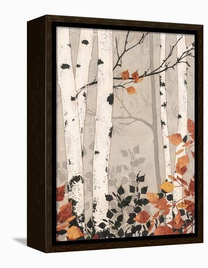 Birch Damask-Melissa Pluch-Framed Stretched Canvas