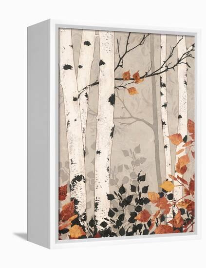 Birch Damask-Melissa Pluch-Framed Stretched Canvas