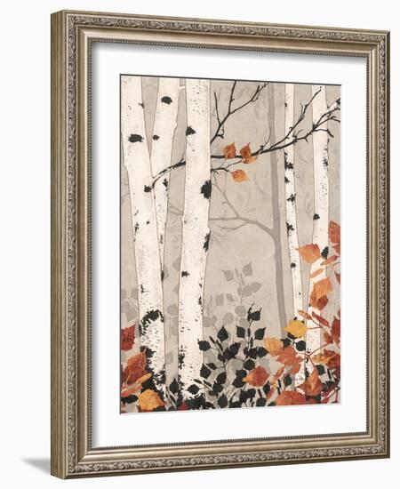 Birch Damask-Melissa Pluch-Framed Art Print