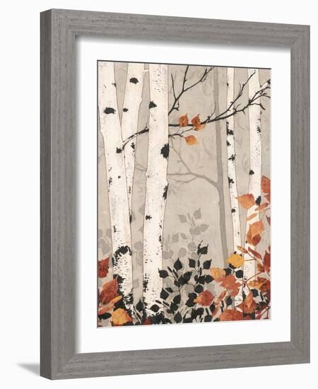 Birch Damask-Melissa Pluch-Framed Art Print