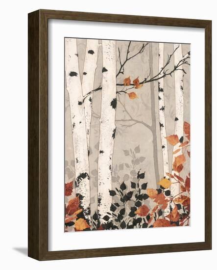 Birch Damask-Melissa Pluch-Framed Art Print