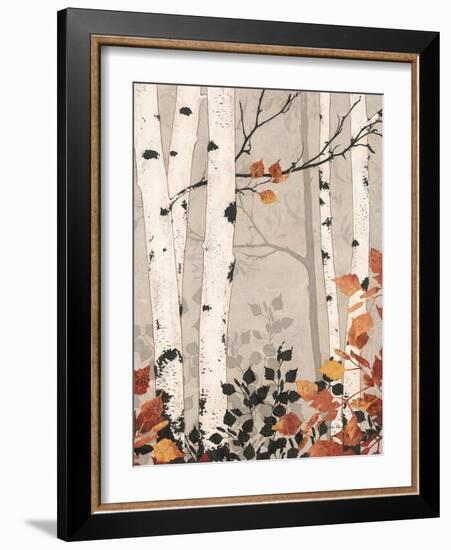 Birch Damask-Melissa Pluch-Framed Art Print