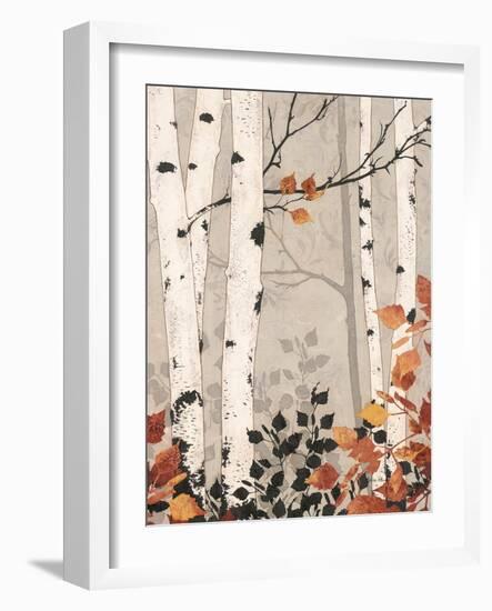 Birch Damask-Melissa Pluch-Framed Art Print