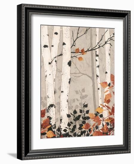 Birch Damask-Melissa Pluch-Framed Art Print