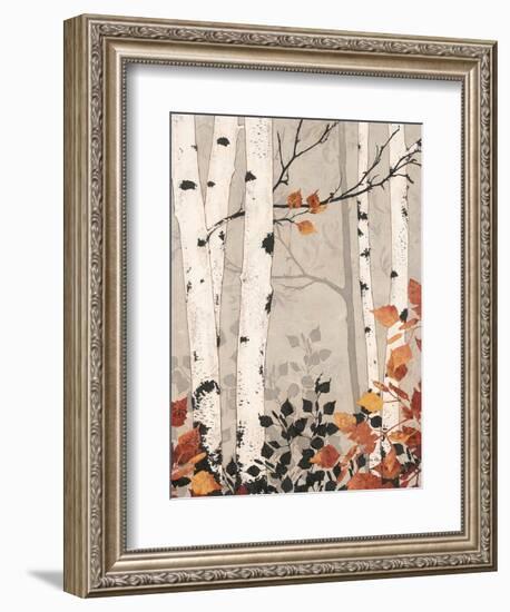 Birch Damask-Melissa Pluch-Framed Art Print