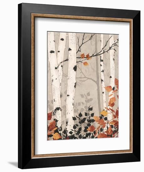 Birch Damask-Melissa Pluch-Framed Art Print