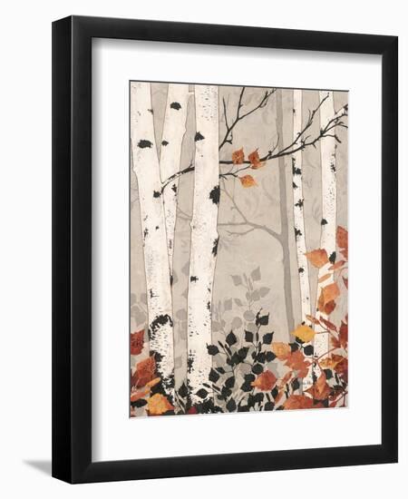 Birch Damask-Melissa Pluch-Framed Art Print