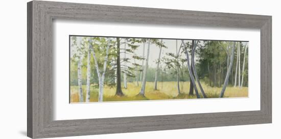 Birch Field-Elissa Gore-Framed Art Print