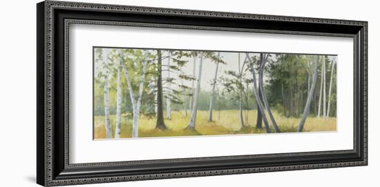 Birch Field-Elissa Gore-Framed Art Print