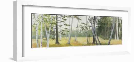 Birch Field-Elissa Gore-Framed Art Print