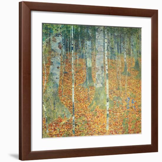 Birch Forest, c.1903-Gustav Klimt-Framed Premium Giclee Print