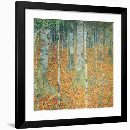 Birch Forest, c.1903-Gustav Klimt-Framed Premium Giclee Print