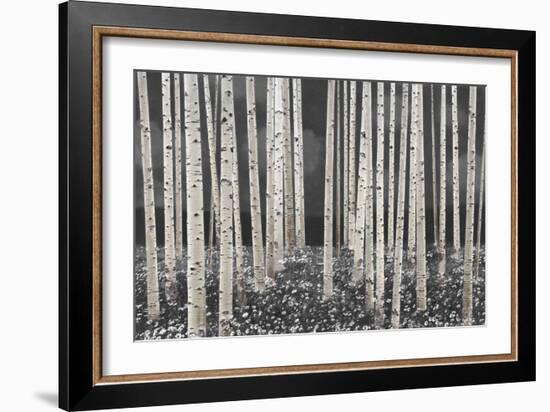 Birch Forest - Dusk-Midori Greyson-Framed Giclee Print