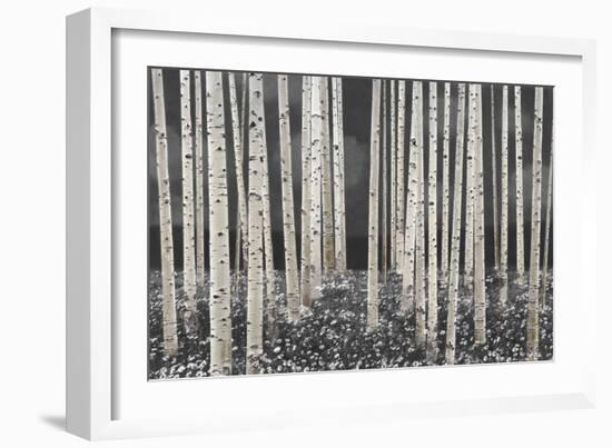 Birch Forest - Dusk-Midori Greyson-Framed Giclee Print