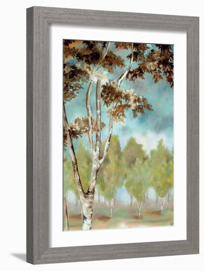 Birch Forest I-Margaret Ferry-Framed Art Print