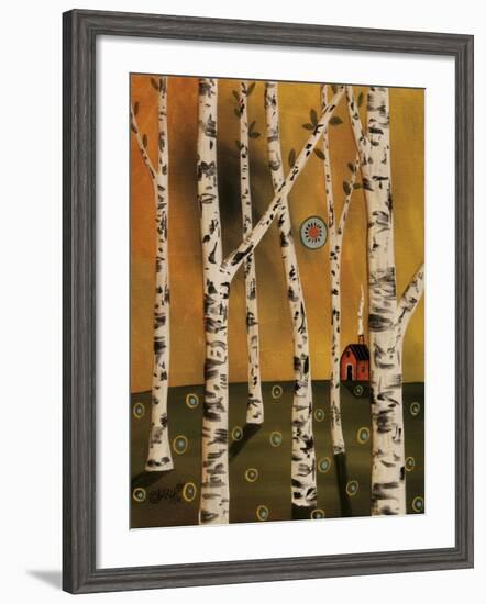 Birch Grove 1-Karla Gerard-Framed Giclee Print