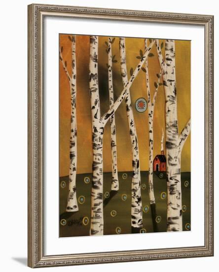 Birch Grove 1-Karla Gerard-Framed Giclee Print