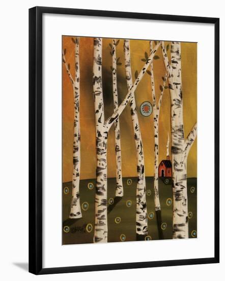 Birch Grove 1-Karla Gerard-Framed Giclee Print