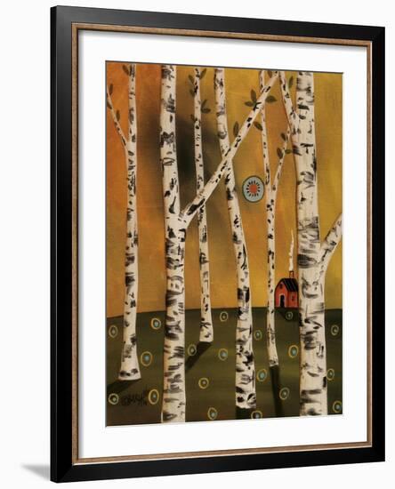 Birch Grove 1-Karla Gerard-Framed Giclee Print