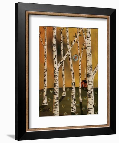 Birch Grove 1-Karla Gerard-Framed Giclee Print