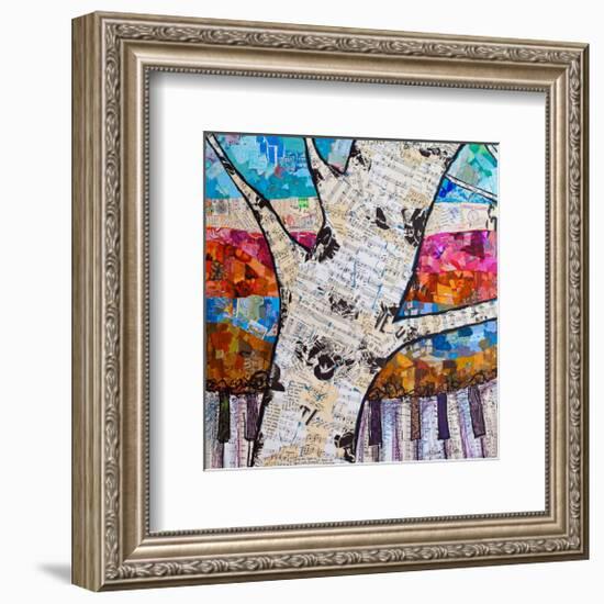 Birch Keys #1-null-Framed Art Print