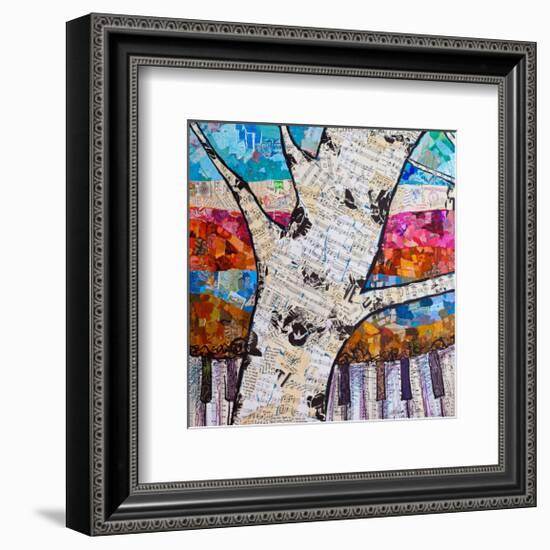 Birch Keys #1-null-Framed Art Print