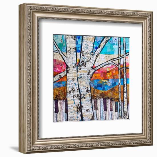 Birch Keys #2-null-Framed Art Print