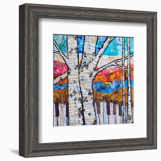 Birch Keys #2-null-Framed Art Print