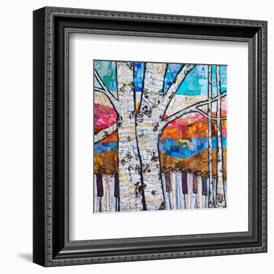 Birch Keys #2-null-Framed Art Print