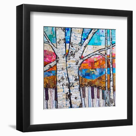 Birch Keys #2-null-Framed Art Print