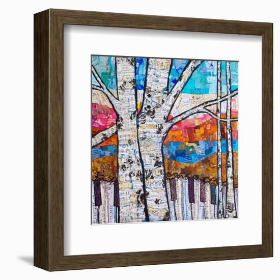 Birch Keys #2-null-Framed Art Print