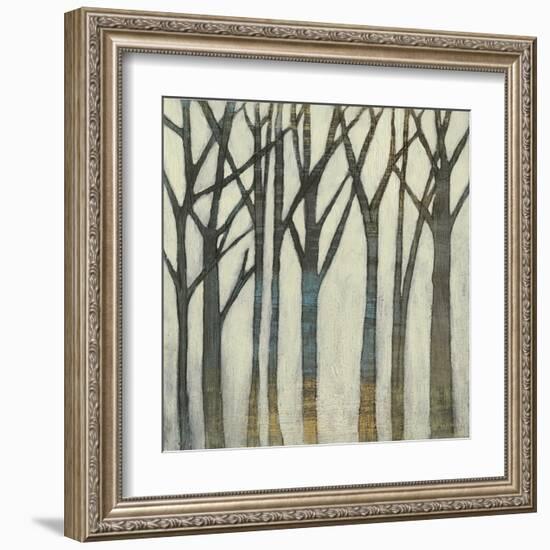 Birch Line I-Jennifer Goldberger-Framed Art Print