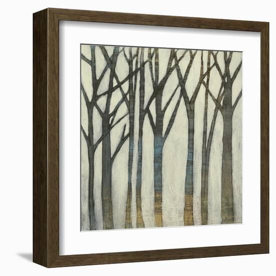 Birch Line I-Jennifer Goldberger-Framed Art Print