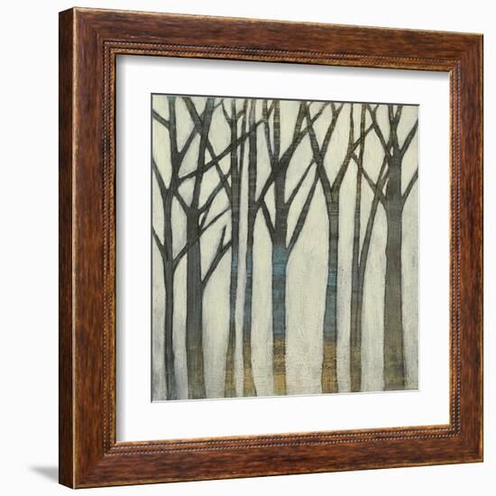 Birch Line I-Jennifer Goldberger-Framed Art Print