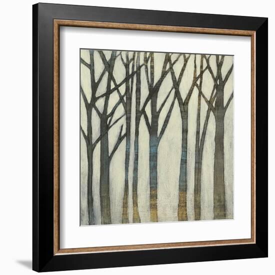 Birch Line I-Jennifer Goldberger-Framed Art Print