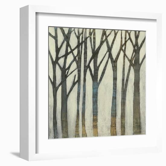 Birch Line I-Jennifer Goldberger-Framed Art Print