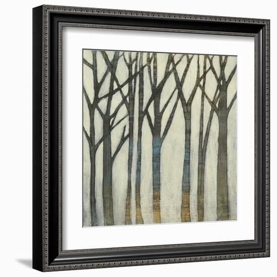 Birch Line I-Jennifer Goldberger-Framed Art Print