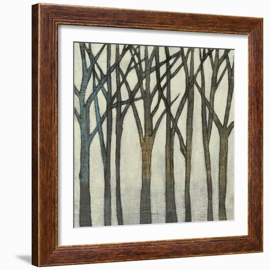 Birch Line II-Jennifer Goldberger-Framed Art Print