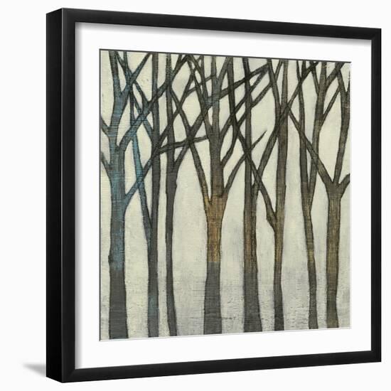 Birch Line II-Jennifer Goldberger-Framed Art Print