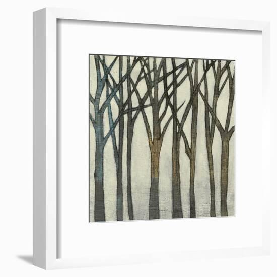 Birch Line II-Jennifer Goldberger-Framed Art Print
