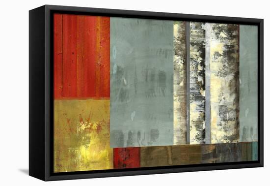 Birch Patchwork-Sloane Addison  -Framed Stretched Canvas