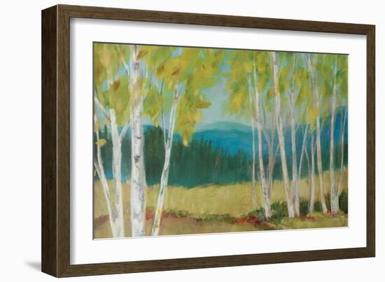 Birch Road Crop-Sue Schlabach-Framed Art Print